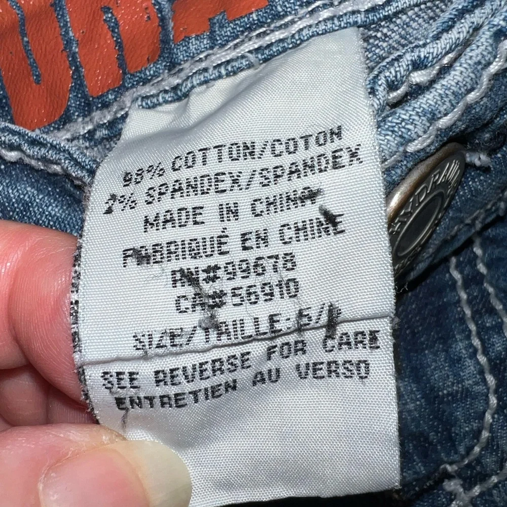 👖💙 Hydraulic capri jeans - size 5/6 - Picture 7 of 8